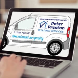Van Graphics - Design on a Template of your Van